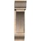 Ekena Millwork Thorton Traditional Smooth Bracket w/ Offset Brace, Douglas Fir, 7 1/2"W x 28"D x 28"H BKT0806X28X28THR01SDF - alternate 3